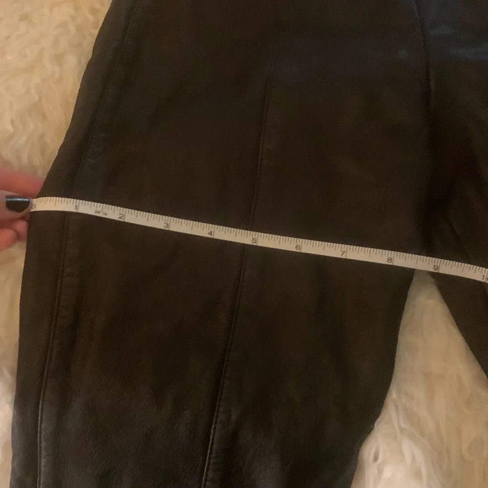 Hold for @rigel1972 VINTAGE GENUINE LEATHER VERDUCCI PANTS! - Picture 12 of 13